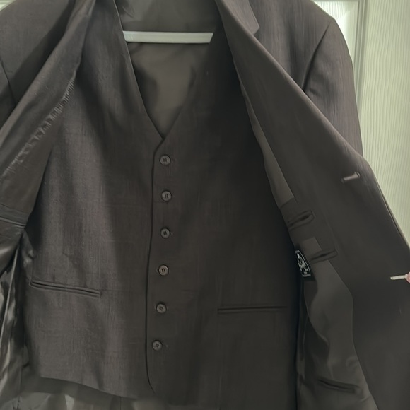 Bruno Rossetti Suit jacket with vest size 42 - Picture 4 of 8